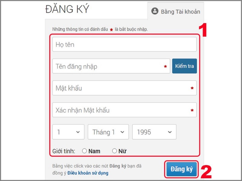 Đăng ký nếu chưa có tài khoản ZingPlay Đăng ký nếu chưa có tài khoản ZingPlay