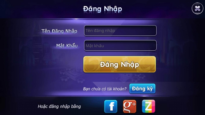 Đăng nhập tài khoản ZingPlay Đăng nhập tài khoản ZingPlay