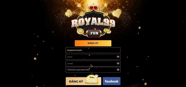 Hướng dẫn tạo tài khoản tại Royal99 Fun