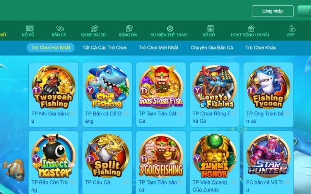 Bắn cá kiếm tiền tại Cwin