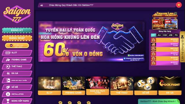 Saigon777 không chỉ giới hạn ở chất lượng trò chơi, mà còn nổi bật với phong cách phục vụ chuyên nghiệp