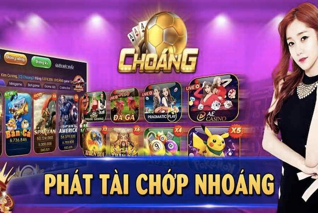Ưu đãi hấp dẫn tại cổng game Choang Fun